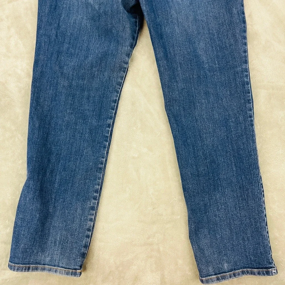 Gloria Vanderbilt Amanda High Rise Tapered‎ Jeans Medium Wash Denim 16P